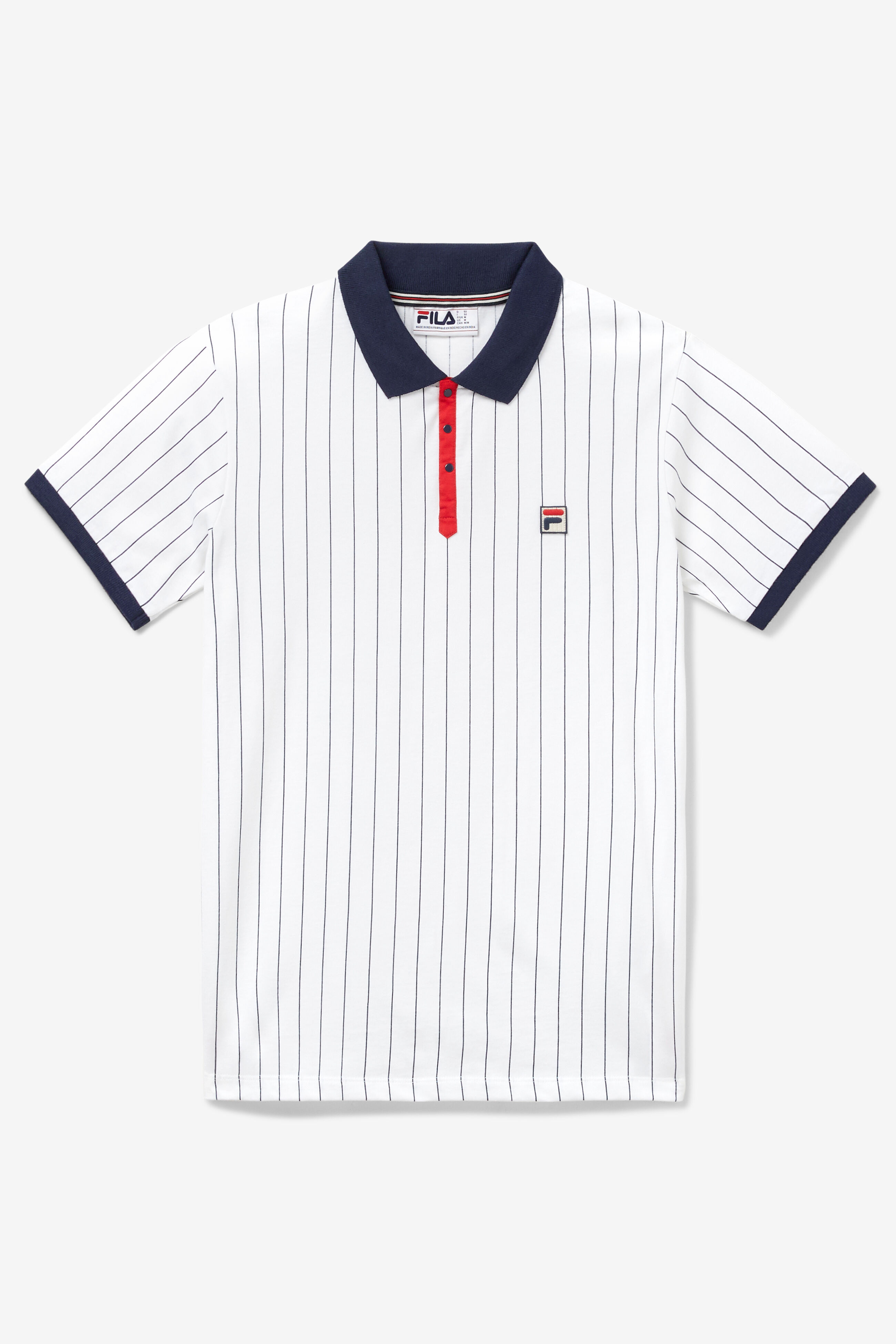 Bb1 Men's Pin Striped Polo Shirt | Fila 723567624167